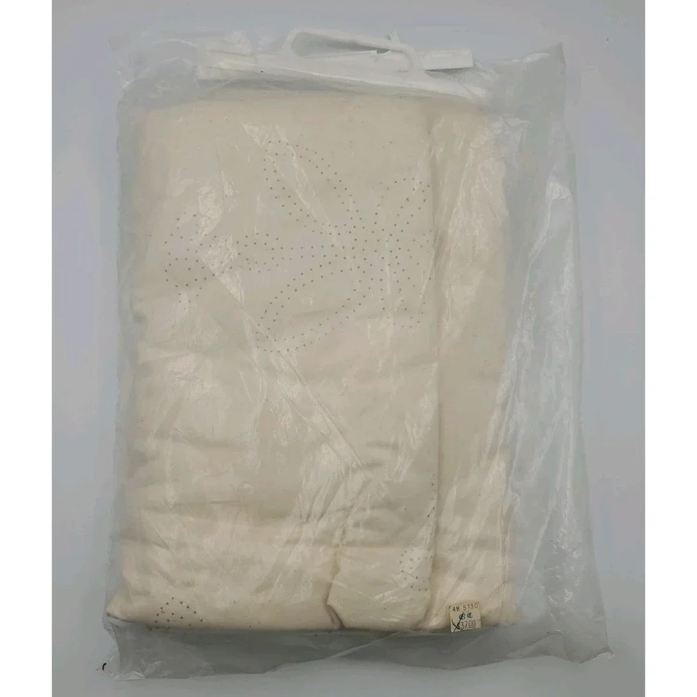Vtg Mayflower Candlewicking KIT Bedspread Bo Knot Thistle 104x128 QUEEN *READ